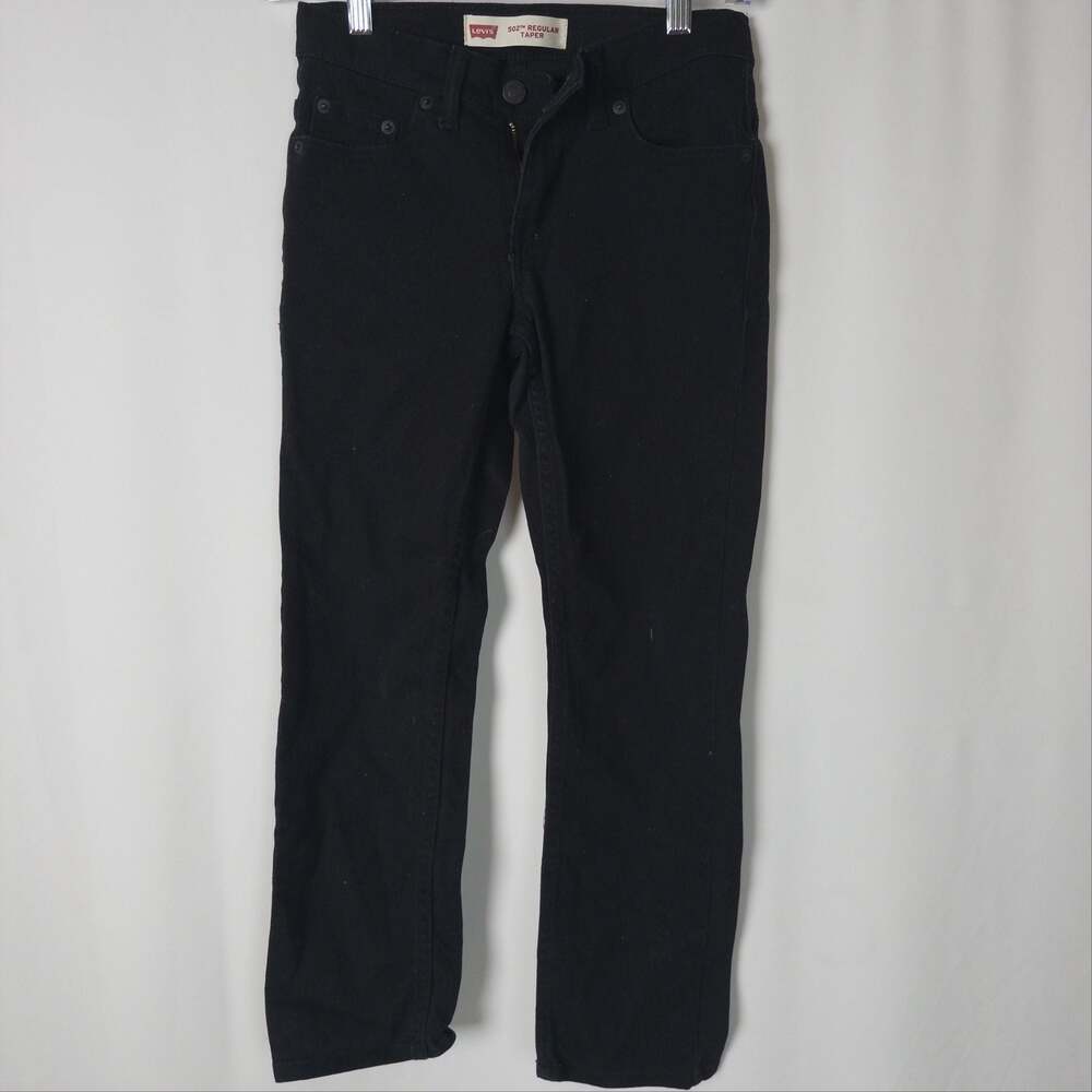 Levi's 502 Regular Taper Black Jeans